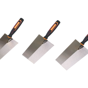 TDZ-02 Professional 3-Piece High-Carbon Steel Putty Knife Set (6