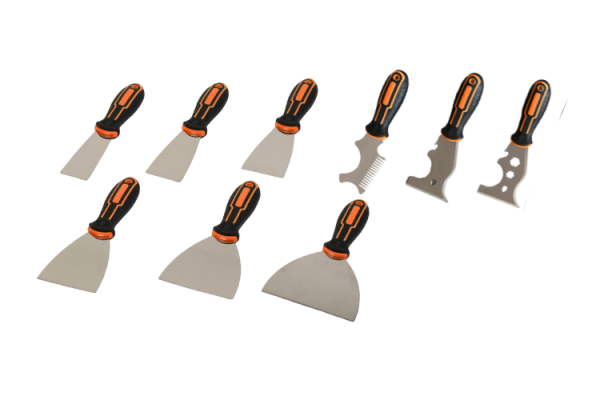 TDY-01 专业9件套腻子刀及多功能工具套装,适用于DIY和专业用途,诚邀分销商和批发商加盟。
