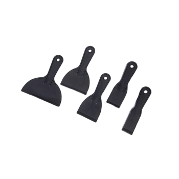 TBX-01 6-Piece Plastic Putty Knife Set - Non-Scratch Scraper Tools for Sensitive Surfaces (1.5
