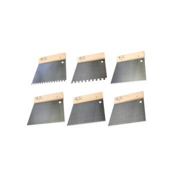 Tile Adhesive Comb TDG-TAC V4 V6 U4 U6 - Stainless Steel Spreading Tool for Professionals | Perfect for OEM & ODM Solutions