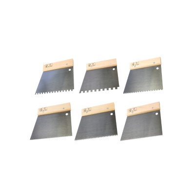 Tile Adhesive Comb TDG-TAC V4 V6 U4 U6 - Stainless Steel Spreading Tool for Professionals | Perfect for OEM & ODM Solutions