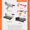TILER PROFESSIONAL FLOOR CUTTERS – Precision Tools for Modern Flooring!