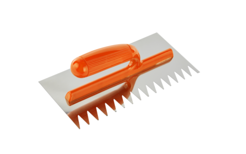 Stainless Steel Sharp Tooth Notched Trowel 8203E-7-V | Precise and Even Application