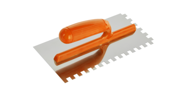 Stainless Steel Square Tooth Notched Trowel 8203E-7-U | Durable and Rust-Resistant