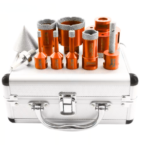 TKQ-01 10pcs Diamond Drilling Core Bits for Porcelain Tile & Marble - OEM & ODM Solutions for Distributors, Wholesalers, and Importers