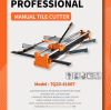 NEW ARRIVAL | TQ2D-8100T Professional Manual Tile Cutter