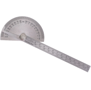 Professional TCL-8122-V Metal Protractor 180 Degrees Round Head Angle Finder - Perfect 100mm Swing Arm Tool for Woodworking | Wholesale & OEM/ODM Options for Dealers