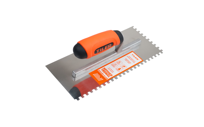 Square Tooth Notched Trowel 8203F-4-U|Notched trowel techniques|Professional tile installation | Tiling Tools Supplier in China
