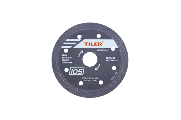 Diamond Disc DE-D105B for Wet/Dry Cutting | High-Performance Diamond | Suitable for Wet and Dry Cutting