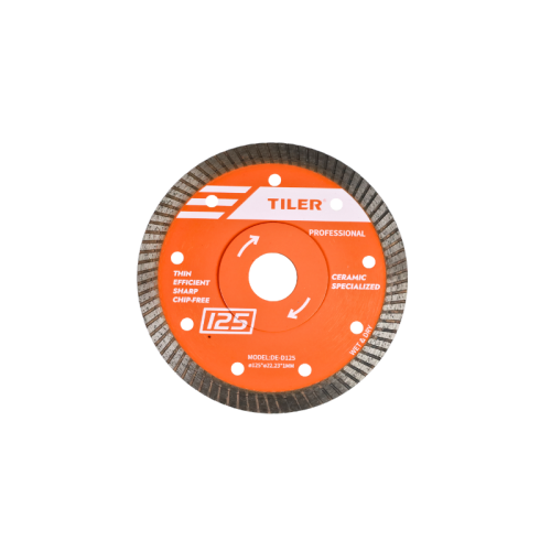 Diamond Disc DE-D125 for Electric Slab Cutter | High-Quality Diamond | Precise and Efficient Cutting