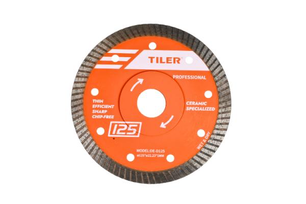 Diamond Disc DE-D125 for Electric Slab Cutter | High-Quality Diamond | Precise and Efficient Cutting