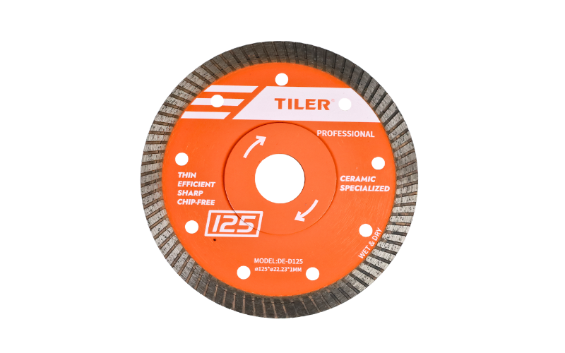 Diamond Disc DE-D125 for Electric Slab Cutter | High-Quality Diamond | Precise and Efficient Cutting