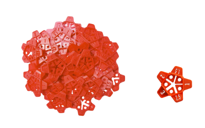 5 Size Recyclable Tile Spacer 8119-F5 | Versatile and Reusable | Perfect for Tile Installation