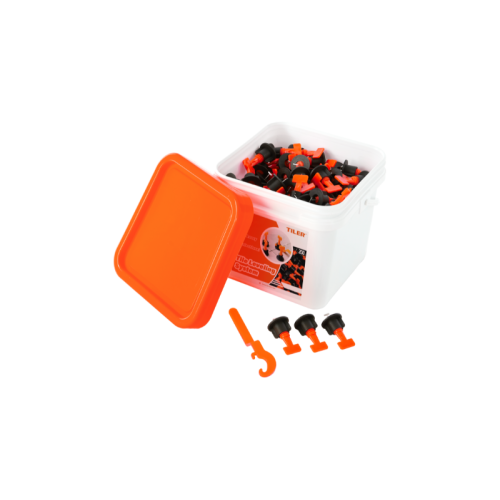 Recyclable Tile Leveling System Set 8119-8R(SET) | Complete Kit | Ideal for Tile Leveling