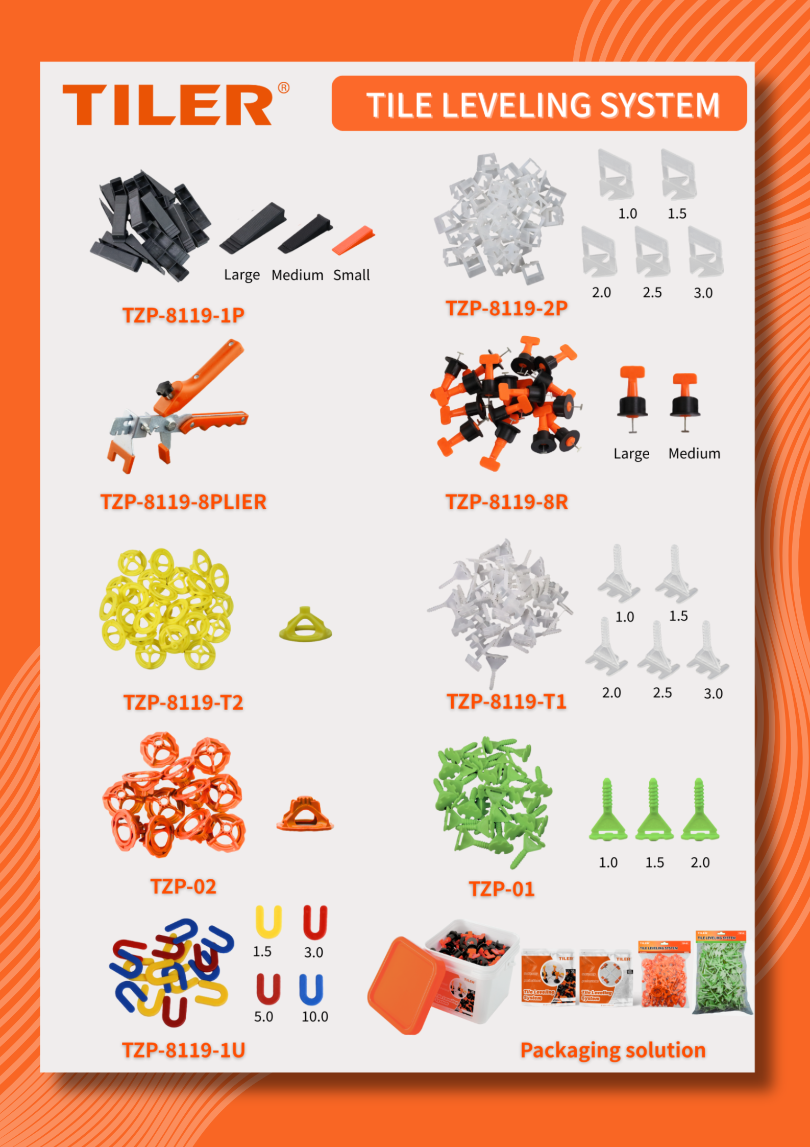 Tile leveling system 