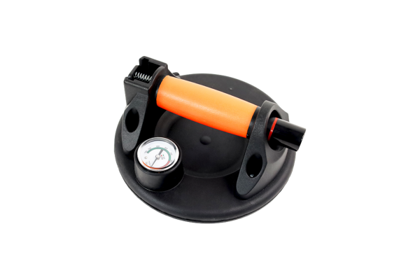 Heavy Duty Vacuum Suction Cup TPZ-8128F-2 with Pressure Gauge | Suitable for Both Smooth & Rough Surfaces