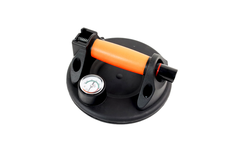 Heavy Duty Vacuum Suction Cup TPZ-8128F-2 with Pressure Gauge | Suitable for Both Smooth & Rough Surfaces