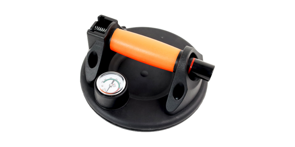 Heavy Duty Vacuum Suction Cup TPZ-8128F-2 with Pressure Gauge | Suitable for Both Smooth & Rough Surfaces
