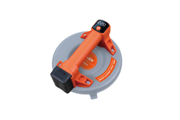 K02-01 Electric Suction Cup with 2 Removable Li-ion Batteries 2000mAh - 220kgs Load Capacity, 210mm Diameter, Removable Battery | Custom OEM/ODM Manufacturing