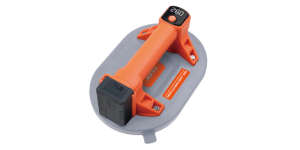 K02-02 Electric Suction Cup | with 2 Removable Li-ion Batteries 2000mAh | 260kgs Load Capacity | Ideal for Tile Laying and Carrying