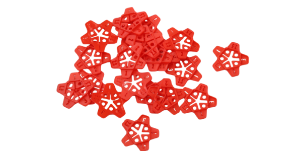 5 Size Recyclable Tile Spacer 8119-F5 | Versatile and Reusable | Perfect for Tile Installation