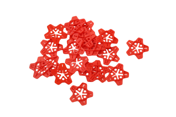 5 Size Recyclable Tile Spacer 8119-F5 | Versatile and Reusable | Perfect for Tile Installation