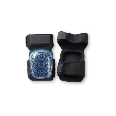 TILER Knee Pads 8129C-5B | Replaceable Rubber Straps & Flexible PVC Shell | Anti-slip Work Knee Protection for Tiling, Flooring & Construction