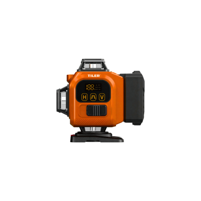 TILER TCJ-05B 16 Lines 360° 4D Laser Level with Digital Display | Heavy-Duty for Large Projects