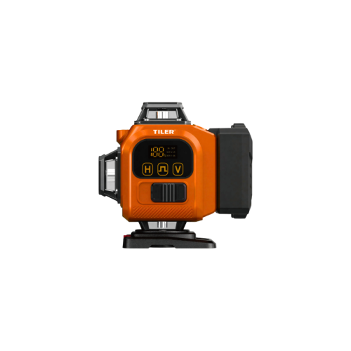 TILER TCJ-05B 16 Lines 360° 4D Laser Level with Digital Display | Heavy-Duty for Large Projects