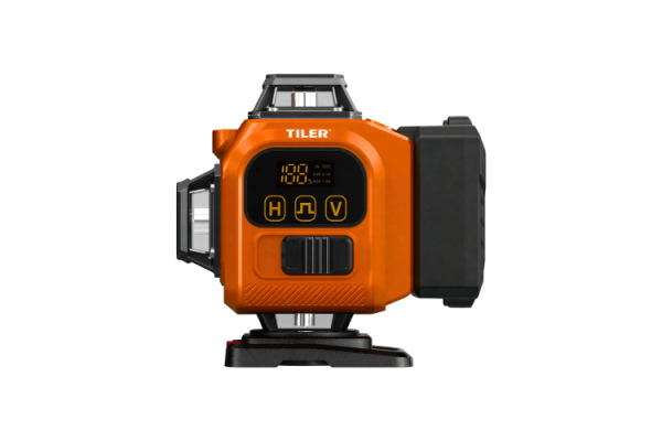 TILER TCJ-05B 16 Lines 360° 4D Laser Level with Digital Display | Heavy-Duty for Large Projects