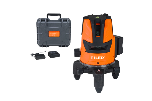 TILER TCJ-02 5 Lines Green Beam Laser Level | Professional Supplier for Tiling & Construction