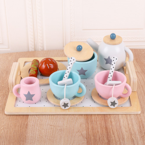 America Tea Pot Set  Free colloction, American afternoon tea,Interactive games, Role play,Christmas Birthday Gift for Kids Girls 3 4 5 Years Old