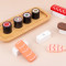 Sushi set Free colloction, Family games, Interactive games, Role play,Magnet,Christmas Birthday Gift for Kids Girls 3 4 5 Years Old