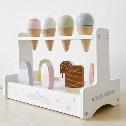 Ice Cream & Popsicle Set，Selling,Macaron,multi flavor icecream,Food，Role playing ,Family games，OEM, ODM, 2-4Players,30 Minutes playing time,Summer,Christmas Birthday Gift for Kids Girls 3 4 5 6 7 Years Old