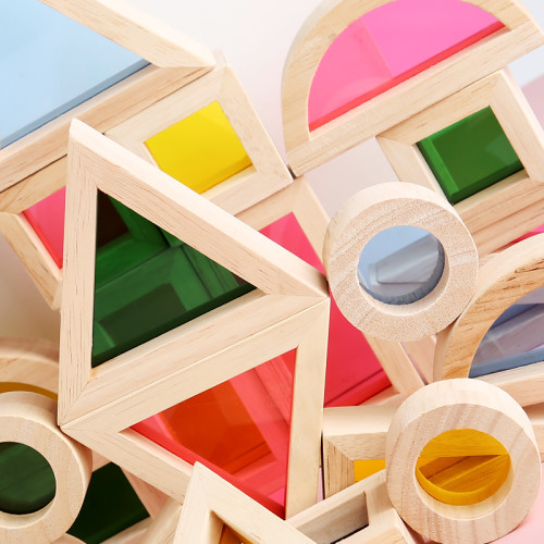 Colorful Window Blocks，Construciton，Shape,School,Color synthesis,Education,OEM, ODM, Christmas Birthday Gift for Kids Girls 3 4 5 6 7 Years Old