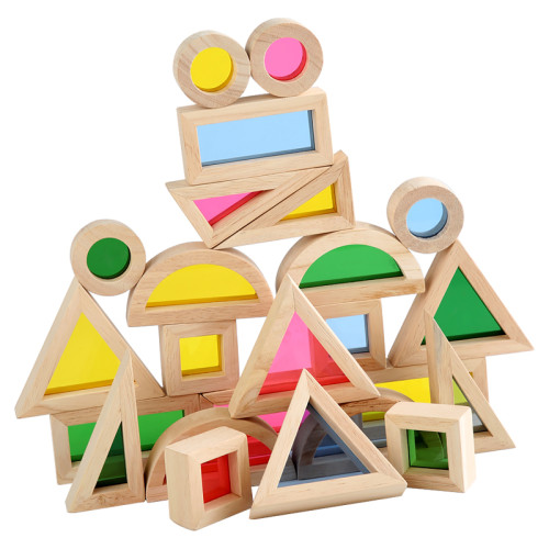 Colorful Window Blocks，Construciton，Shape,School,Color synthesis,Education,OEM, ODM, Christmas Birthday Gift for Kids Girls 3 4 5 6 7 Years Old