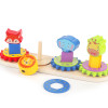 Animal Gear Turntable ,Blocks,  Gear matching,Multiple ways to play ,Gift Set Pretend, Improve Imaginative，OEM, ODM, Christmas Birthday Gift for Kids Girls 3 4 5 6 Years Old