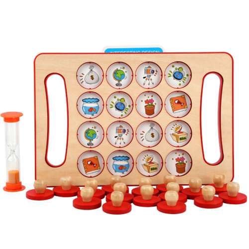 Memory chess， Puzzle，Game, Gift Set Pretend, Improve memory，2-3players, Christmas Birthday Gift for Kids Girls 3 4 5 Years Old