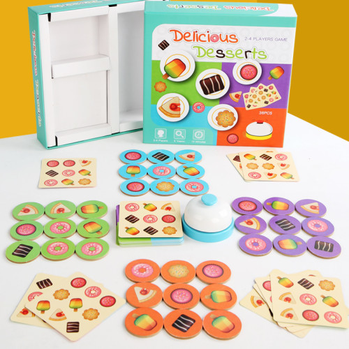 Dessert Battle Game，Food, Card, Ages 6+, 2-8 Players,30 Minutes playing time, Assorted,OEM, ODM, Christmas Birthday Gift for Kids Girls 3 4 5 Years Old