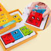 Face Changing, Parent-child Style，Stacking blocks，Game,Multiple ways to play,Gifts for kids 2-3-4-5-6-7years