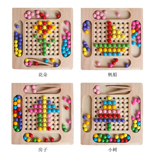 Fun Dispels Pleasure ，Game，DIY, Multiple to play, Improve  imagination, Beads, Gifts for kids 3-4-5-6-7years，OEM,ODM, 2-4Players,15 Minutes playing time, Assorted