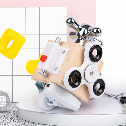 Bell maze block， Tools,Busy,Function,Preschool education toys,Gifts for kids Girls Boys 3 4 5 6 7 years, Life skills
