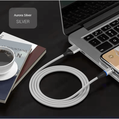 Hot sale 3 in 1 magnetic data cable supports data fast charging 3A flash charging LOGO customization