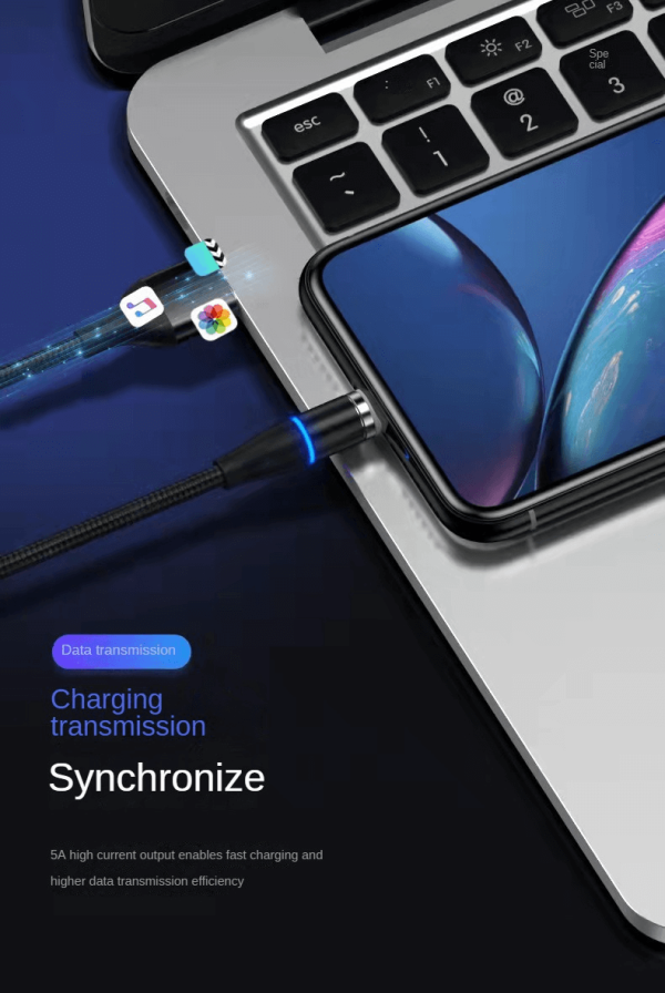 Hot sale 3 in 1 magnetic data cable supports data fast charging 3A flash charging LOGO customization