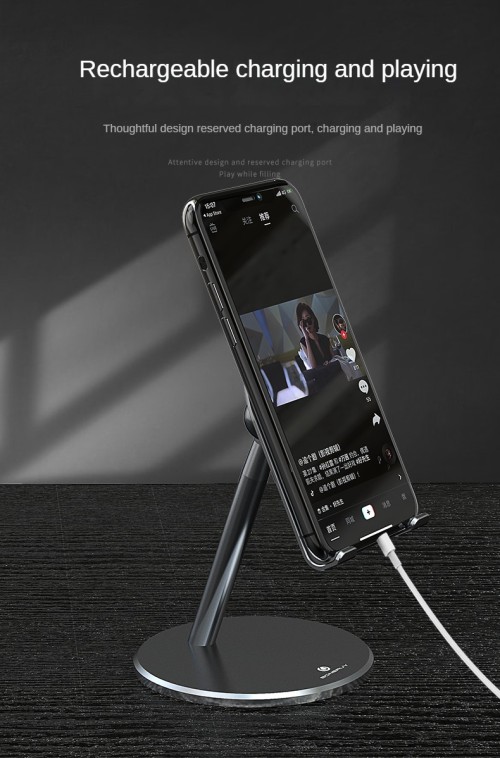 Desktop mobile phone holder Creative mobile phone lazy holder aluminum alloy holder| OED/ODM also