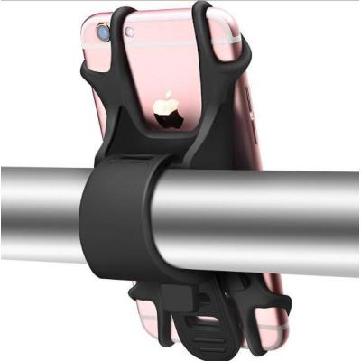Silicone strap bicycle motorcycle phone holder Motorcycle  GPS mobile phone holder shockproof supply