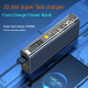20000mA Wind Transparent Mobile Charger 22.5W Super Fast Charging  power bank charger OED/ODM also