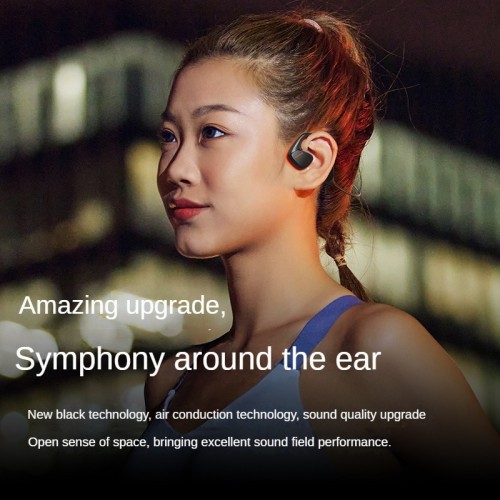 Wireless air bone earphones| sports bluetooth headset Dual  earhook air bone earphone |wholesale/OEM