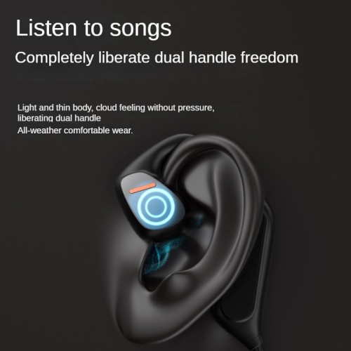 Wireless air bone earphones| sports bluetooth headset Dual  earhook air bone earphone |wholesale/OEM