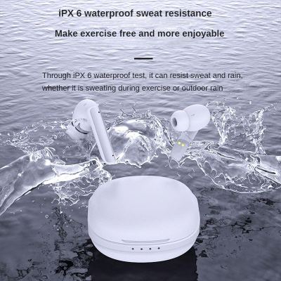 ANC noise cancelling headphones Wireless in ear 2  ENC microphonegame headset IPX 6 waterproof